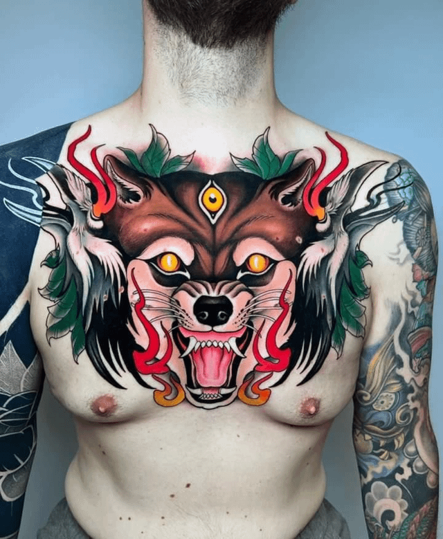 Chest Piece Tattoo Guide: Designs, Pain, Meaning & Expert Insights 4 Mô tả SEO giàu ngữ nghĩa