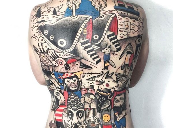 Hình Xăm Kín Lưng Đẹp: Ý Tưởng Thiết Kế Và Ý Nghĩa 2026 tattoo kin lung