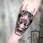 Hannya Mask Tattoo Meaning, Symbolism & Best Design Ideas