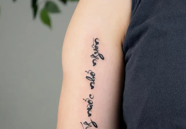 Vietnamese Calligraphy Tattoo Guide: Meaning, Styles & Cultural Depth vietnamese calligraphy tattoo 6