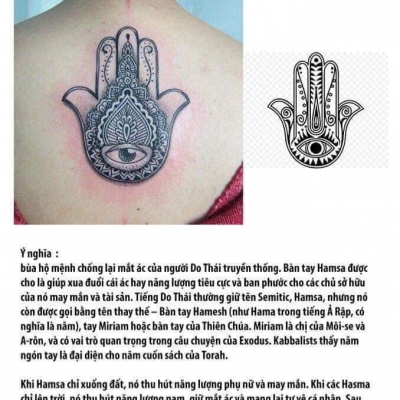 Ý Nghĩa Hình Xăm Hand Hamsa: Biểu Tượng Bảo Vệ Và May Mắn y nghia hinh xam hand hamsa 11675312978874004001